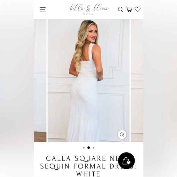 Mermaid Wedding Dress – Bella and Bloom - Picture 2 of 4